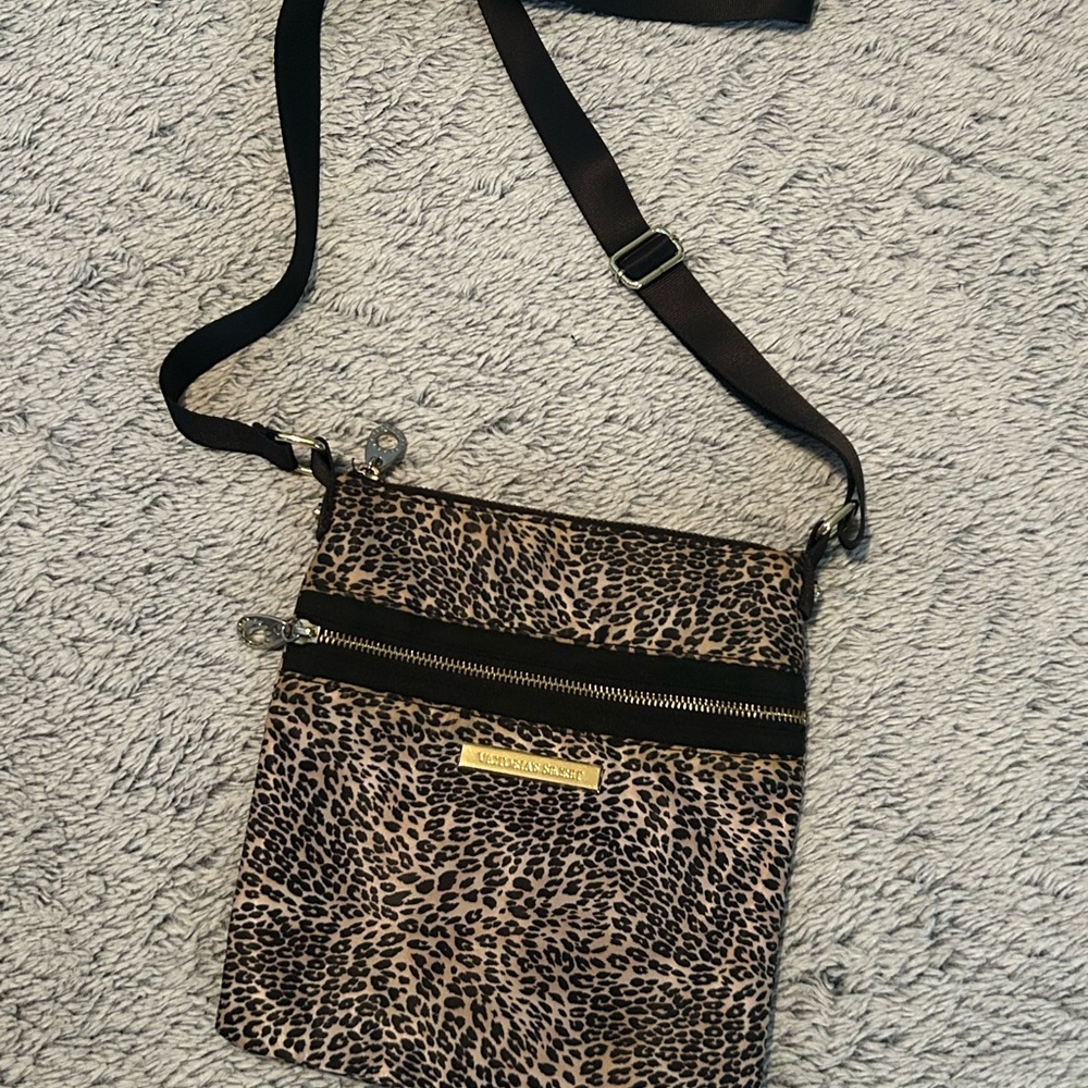 Victoria's Secret Leopard Print Crossbody limited edition vintage